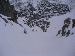 Raccourci pour rentrer au chalet