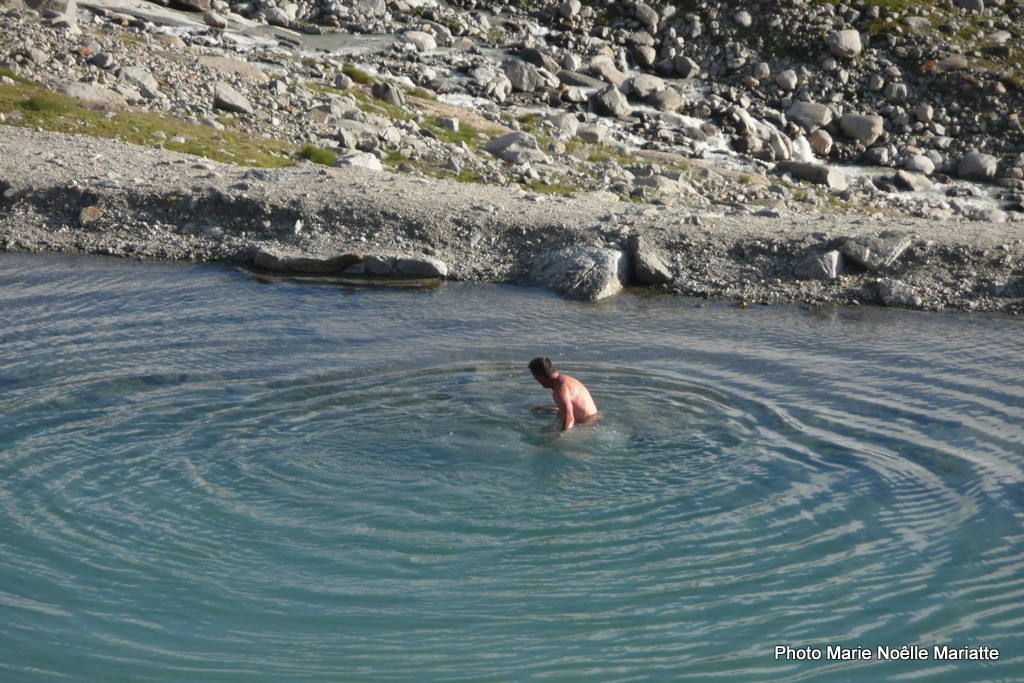 La piscine du refuge