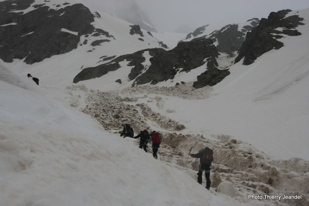 Les coulées descendent ... nous, on monte