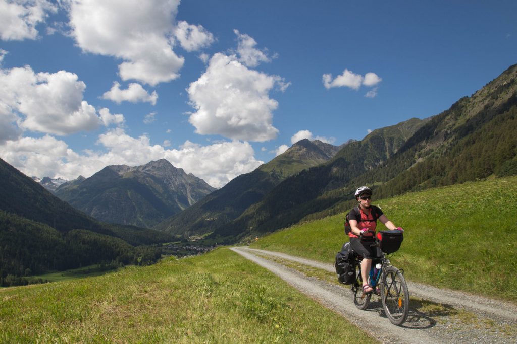 La montée à Guarda, l'étape "alpine" du voyage 