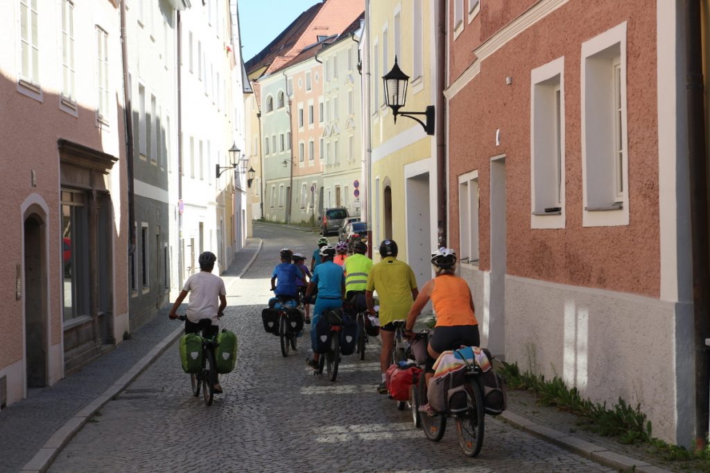 Inn Radweg - L'arrivée à Passau : magique !