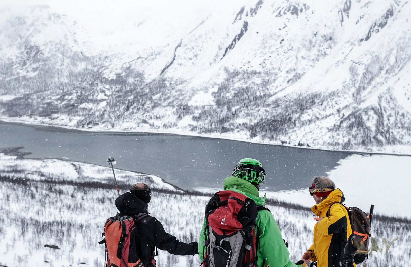 Ski de rando en Norvège